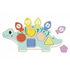 Дървен сортер пъзел Dinosaur HP066