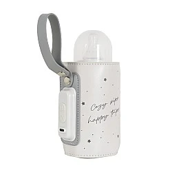 Portable bottle warmer Thermo beige