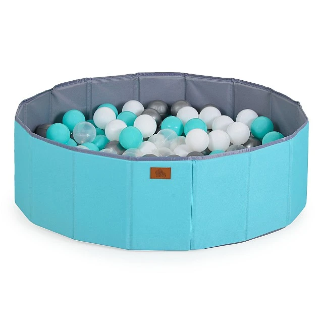 Foldable pool with 90 balls Melo-mint