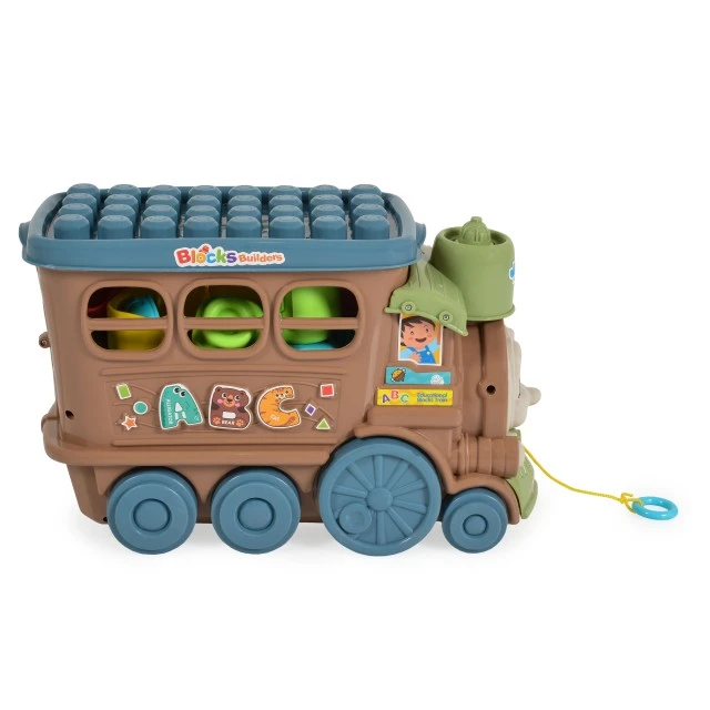 Constructor Train with soft cubes