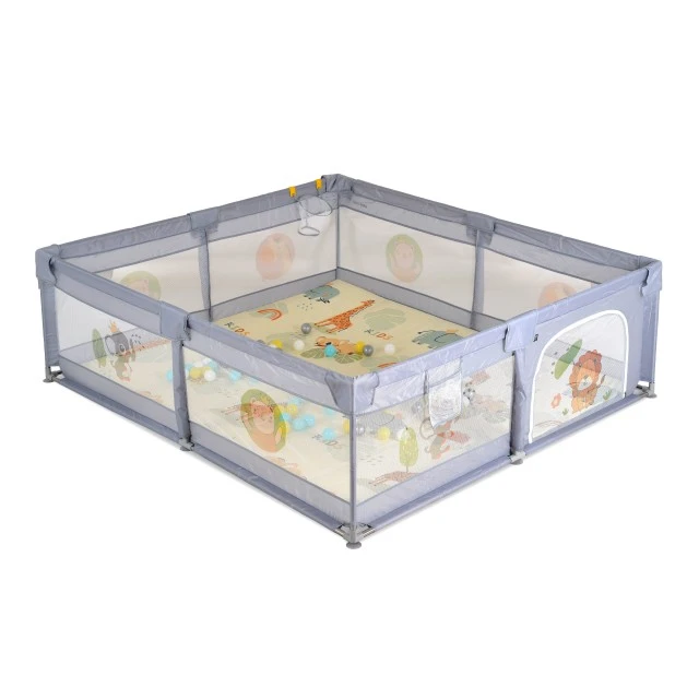 Playpen GameZone 150*200 with accessories gray