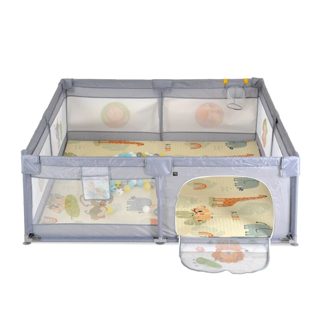 Playpen GameZone 150*200 with accessories gray