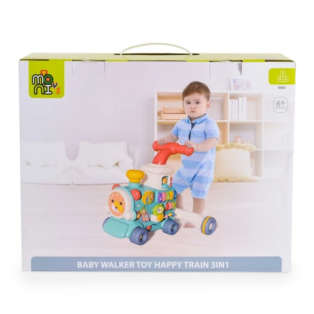 3in1 Toddler Toy Happy Train mint