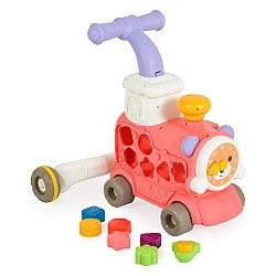 3in1 Toddler Toy Happy Train pink