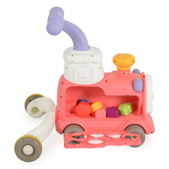 3in1 Toddler Toy Happy Train pink