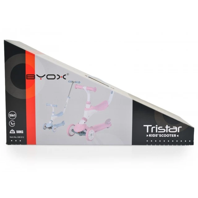 Tristar 3in1 Scooter Pink