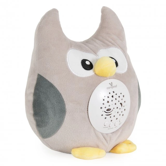 Нощна лампа и прожектор с бял шум Owlie