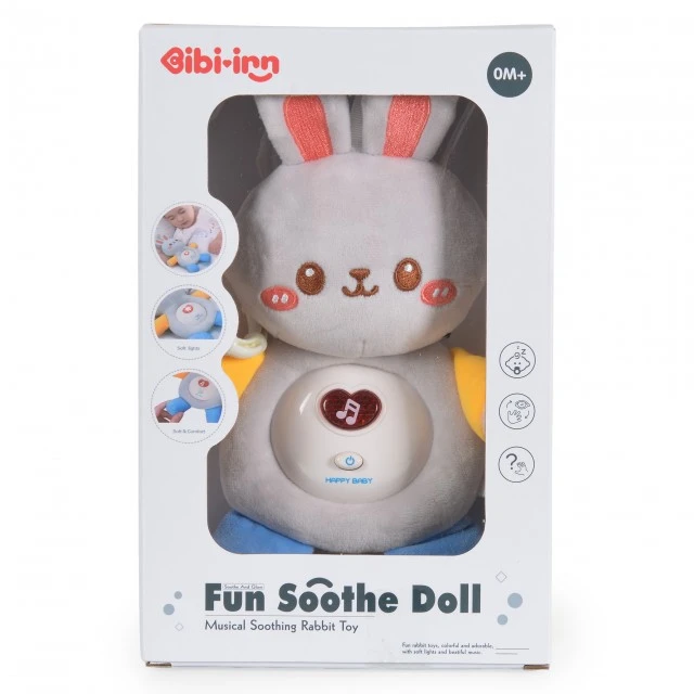 Plush bunny projector with melodies 6028
