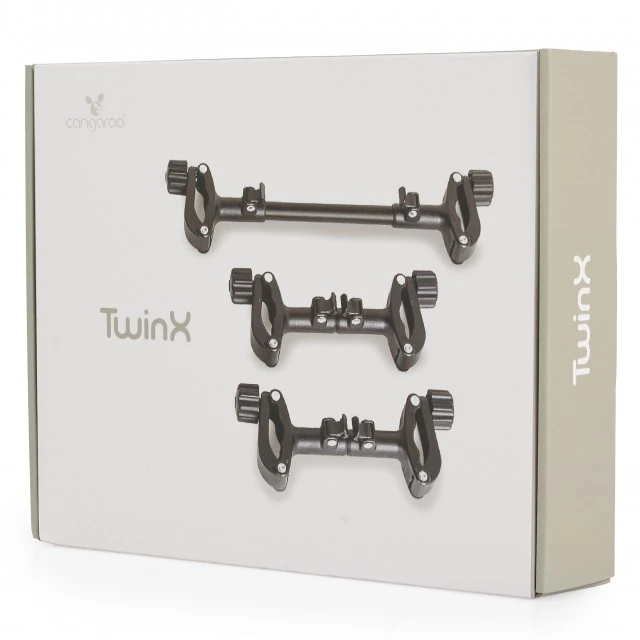 Universal connectors for TwinX baby stroller