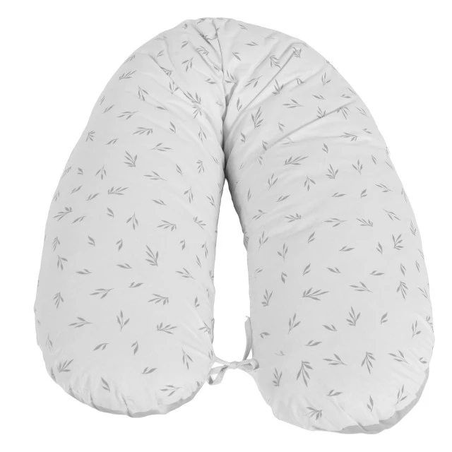 Hugsy Pregnancy and Nursing Pillow, Gray