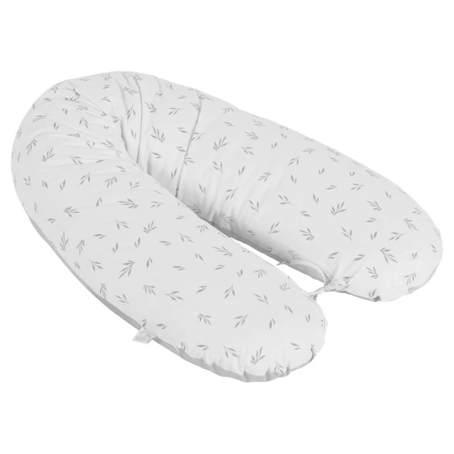 Hugsy Pregnancy and Nursing Pillow, Gray