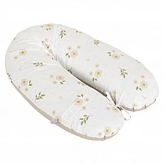 Hugsy pregnancy and nursing pillow beige