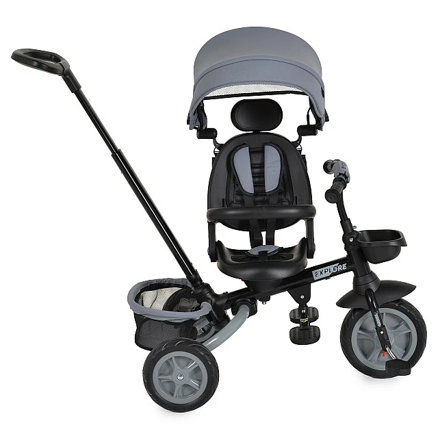 Explore tricycle dark gray