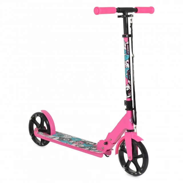Monster scooter pink