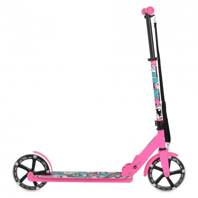Monster scooter pink
