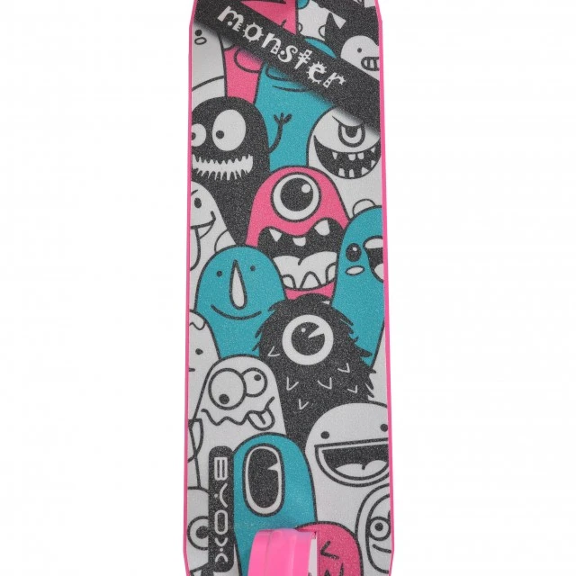 Monster scooter pink