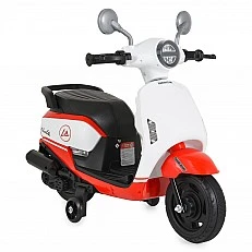 Honda NS125LA battery motorbike red