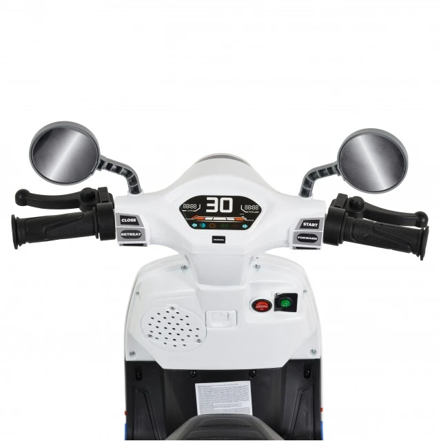 Honda NS125LA battery motorbike blue