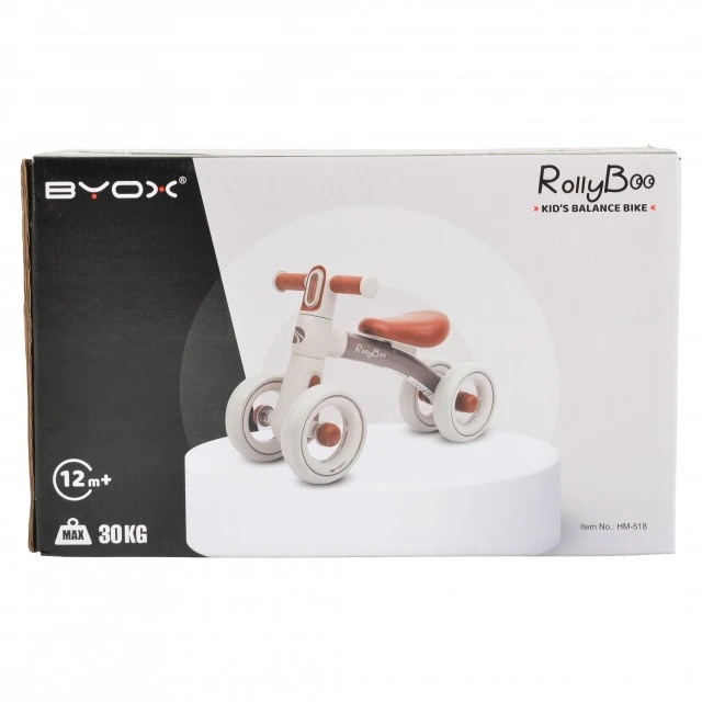 Mini balance bike RollyBoo green