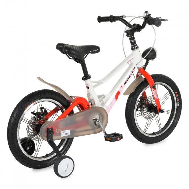 Children's bike 16" NitroV9 white