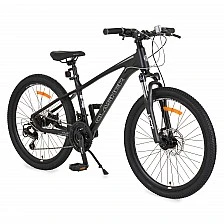 Велосипед със скорости alloy 24" Clasher Anthracite