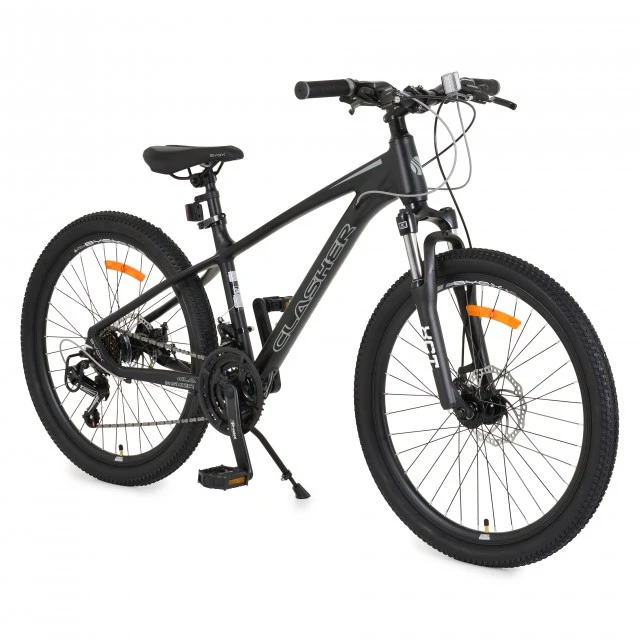 Bicycle with alloy gears 24" Clasher Anthracite