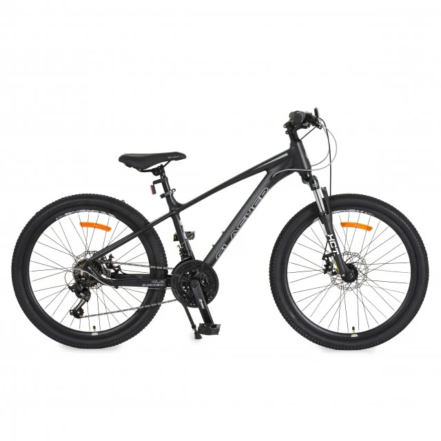 Bicycle with alloy gears 24" Clasher Anthracite