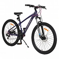 Bicycle with alloy 26" Clasher Purple gears