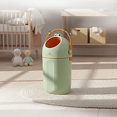 Nubbi green hygiene basket