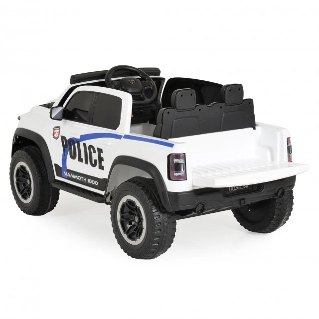 Battery-powered Jeep Ram Mammoth 1000 white