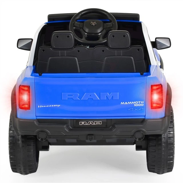 Battery-powered Jeep Ram Mammoth 1000 blue