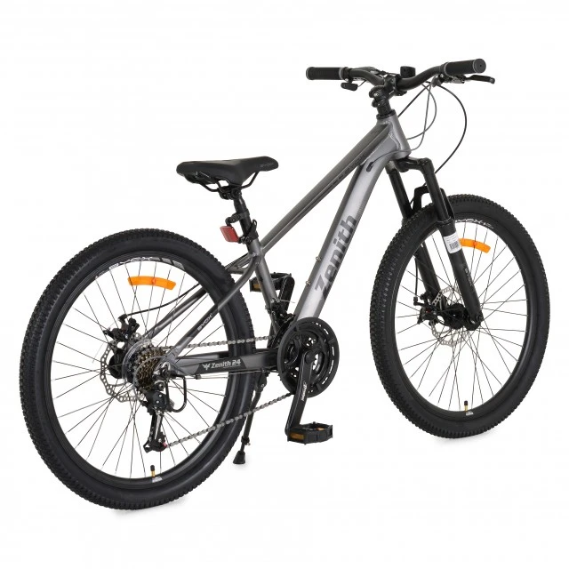 Bicycle with gears alloy 24" Zenith grey