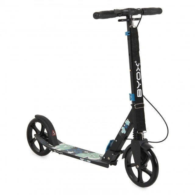 Spooky Blue Scooter