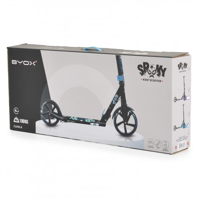 Spooky Purple Scooter