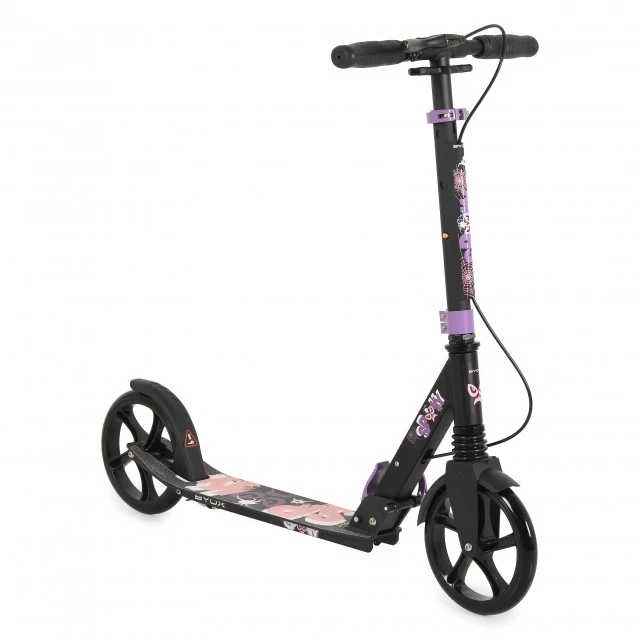 Spooky Purple Scooter