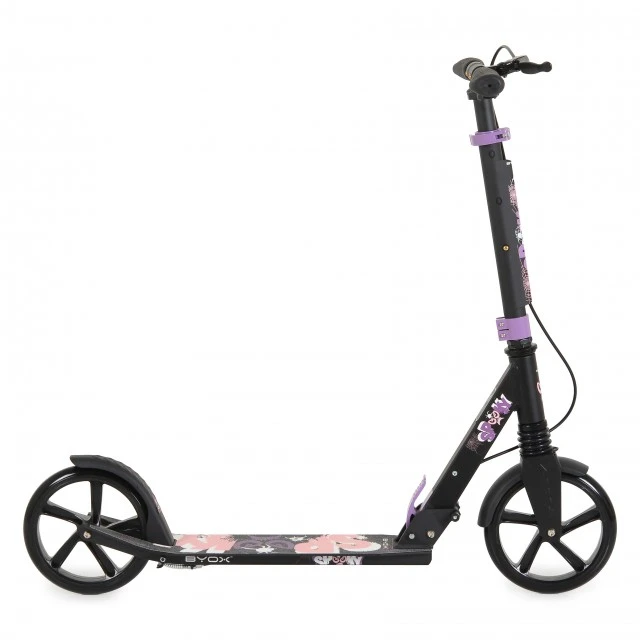Spooky Purple Scooter