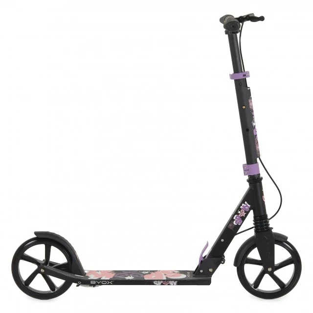 Spooky Purple Scooter