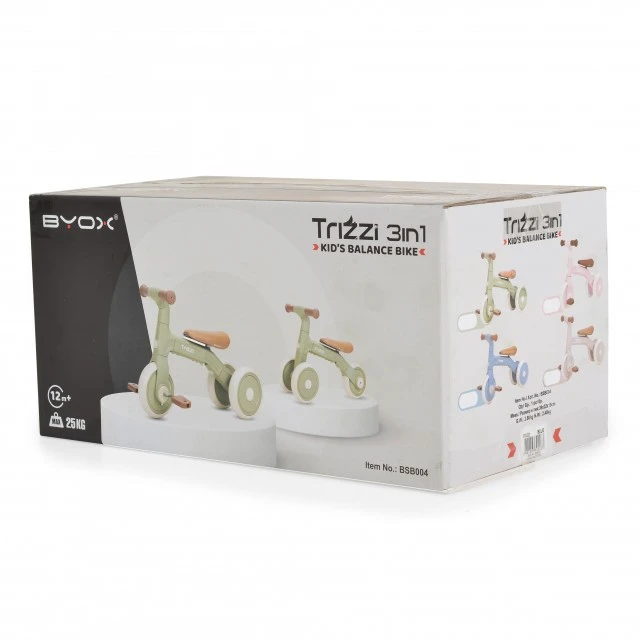Mini balance bike Trizzi Green