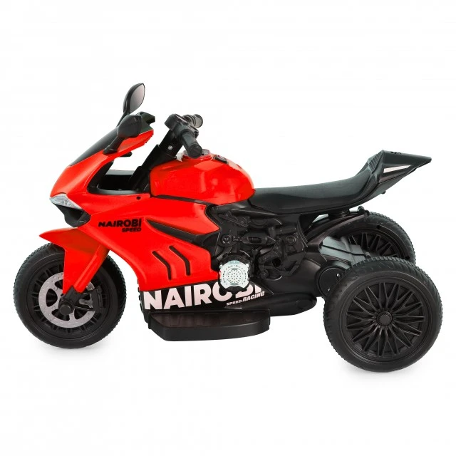 Nairobi battery-powered motorbike red