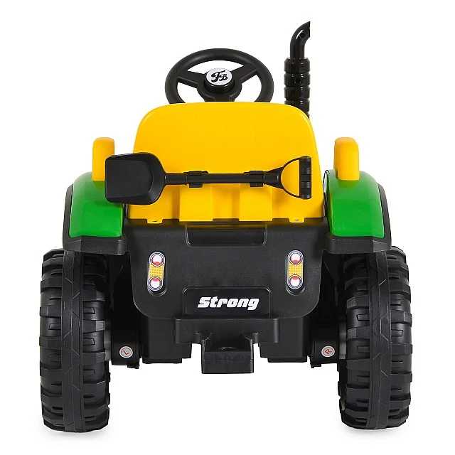 Battery-powered tractor Terron green