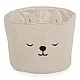Toy storage basket 30x30cm Milo Ivory