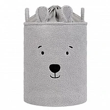 Toy storage basket 35x45 cm Nori gray