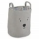 Toy storage basket 35x45 cm Nori gray