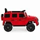 Battery-powered SUV Mercedes Benz G580, red