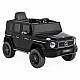 Battery-powered SUV Mercedes Benz G580, black