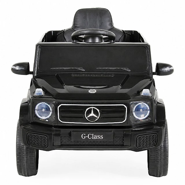 Battery-powered SUV Mercedes Benz G580, black