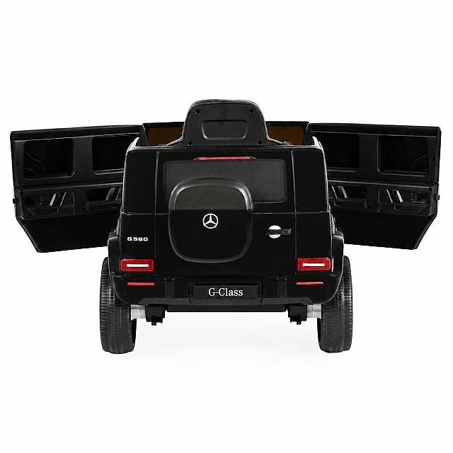 Battery-powered SUV Mercedes Benz G580, black
