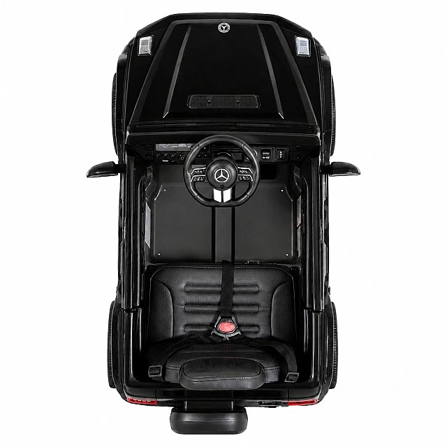 Battery-powered SUV Mercedes Benz G580, black