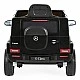 Battery-powered SUV Mercedes Benz G580, black