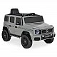 Battery-powered SUV Mercedes Benz G580, grey